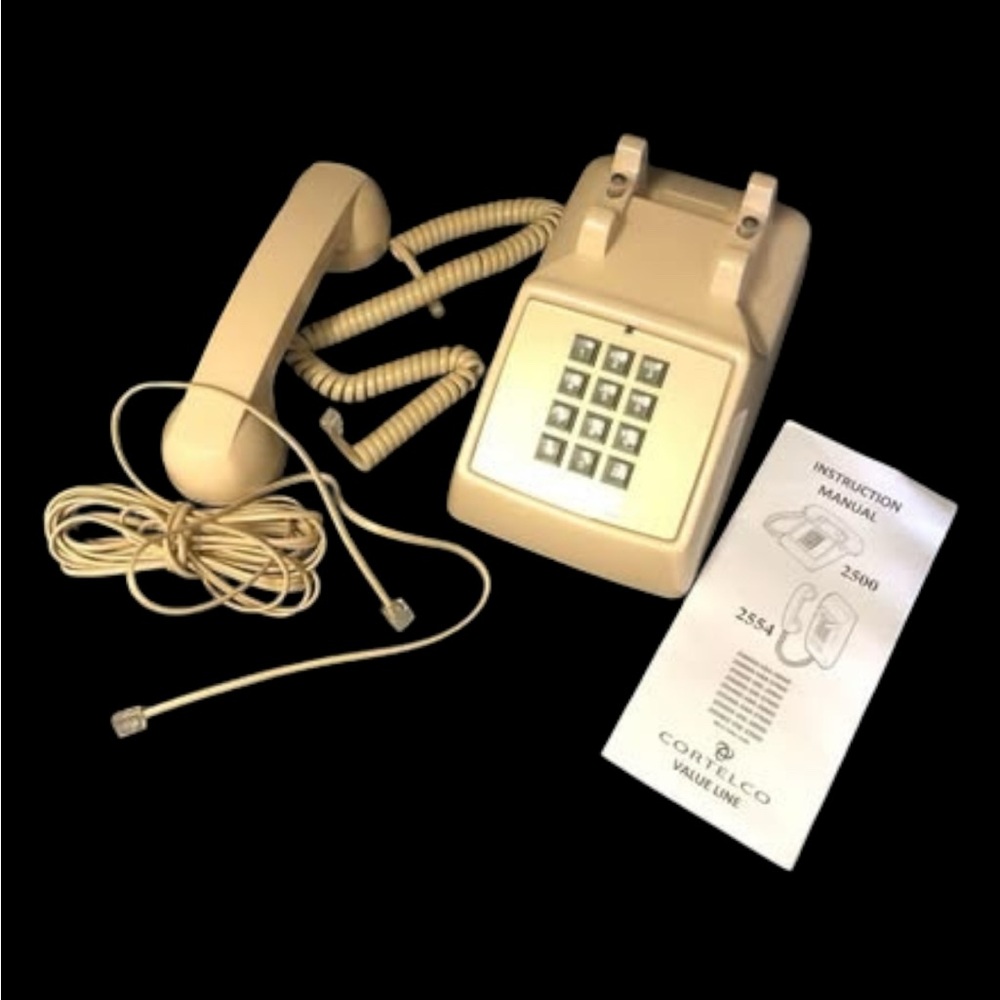 Cortelco Home Intuition Amplified Single Line Corded 2500 Desk Telephone NIB